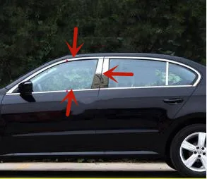 Car styling For Peugeot 408 2014-2018 High quality stainless steel Car window trim Anti-scratch protection decoration
Car styling For Peugeot 408 2014-2018 High quality stainless steel Car window trim Anti-scratch protection decoration