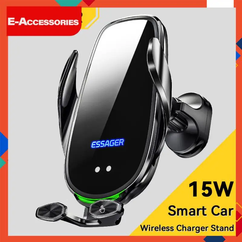 Infrared Car Phone Holder Air Vent Phone Holder Fast Charging Station Air Vent Stand Car Wireless Charger 15w Essager Universal
Infrared Car Phone Holder Air Vent Phone Holder Fast Charging Station Air Vent Stand Car Wireless Charger 15w Essager Universal