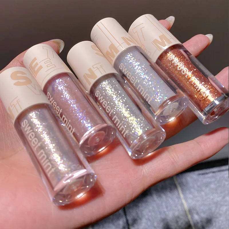 1PC Shimmer Glitter Shiny Liquid Eyeshadow Metallic Diamond Eye Shadow Pigmented Makeup Highlighter Bronzer Palette Cosmetic
1PC Shimmer Glitter Shiny Liquid Eyeshadow Metallic Diamond Eye Shadow Pigmented Makeup Highlighter Bronzer Palette Cosmetic