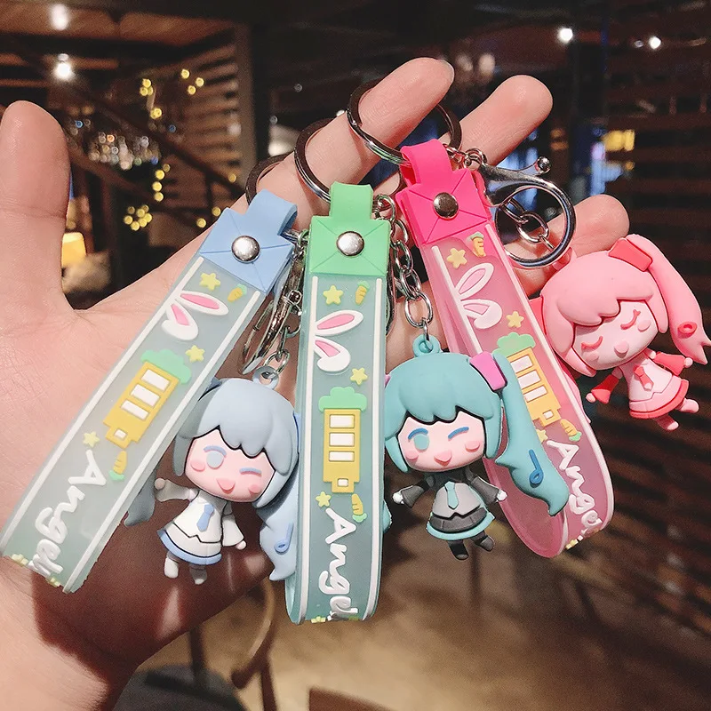 Cartoon Creative Cute Hatsune Miku Charm Vocaloid Keychain Anime Miku Character Model Cosplay Pendant Cute Keychain Bag Pendant
Cartoon Creative Cute Hatsune Miku Charm Vocaloid Keychain Anime Miku Character Model Cosplay Pendant Cute Keychain Bag Pendant