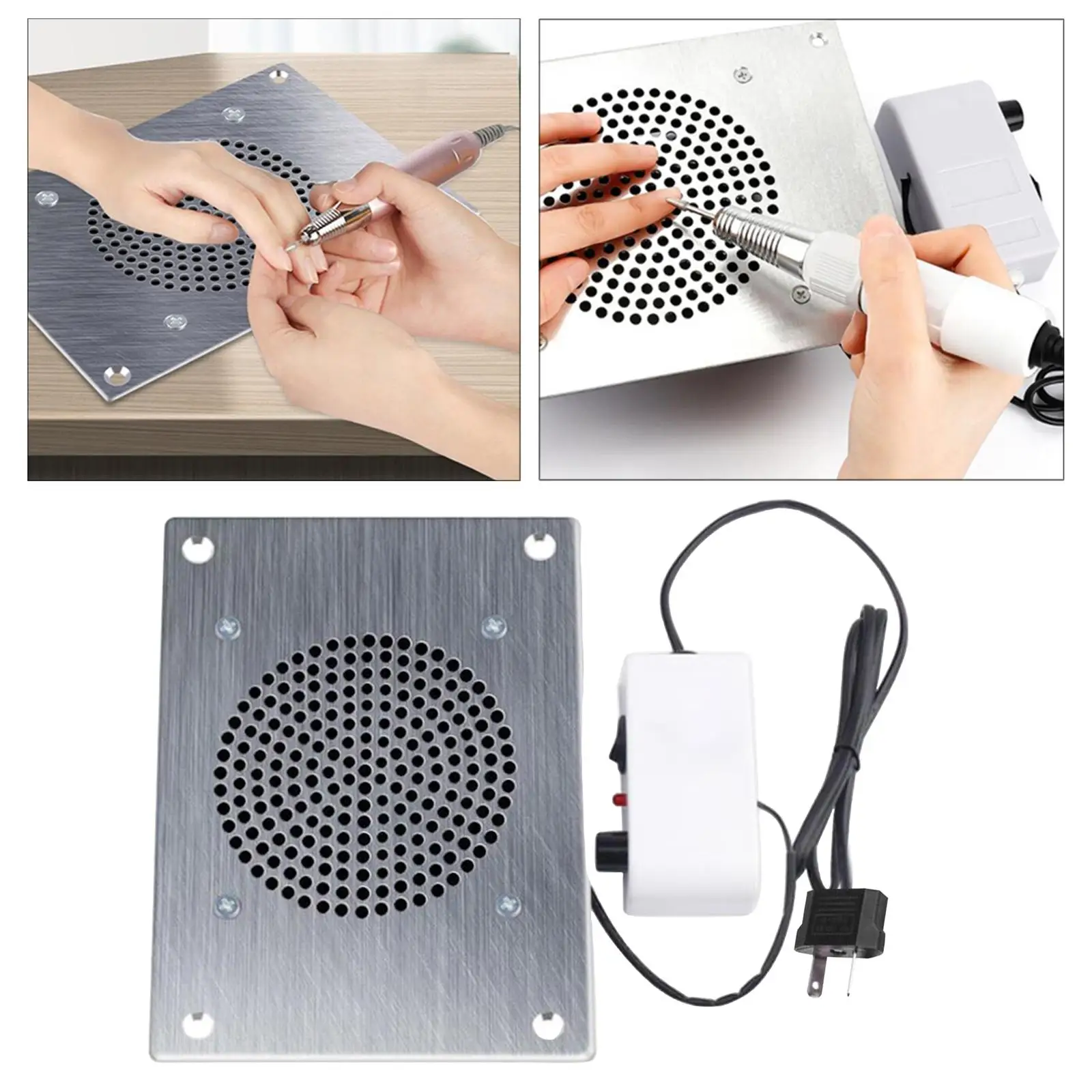 Nail Dust Collector Nail Vacuum Fan for Nail Polishing 110V US Professional
Nail Dust Collector Nail Vacuum Fan for Nail Polishing 110V US Professional