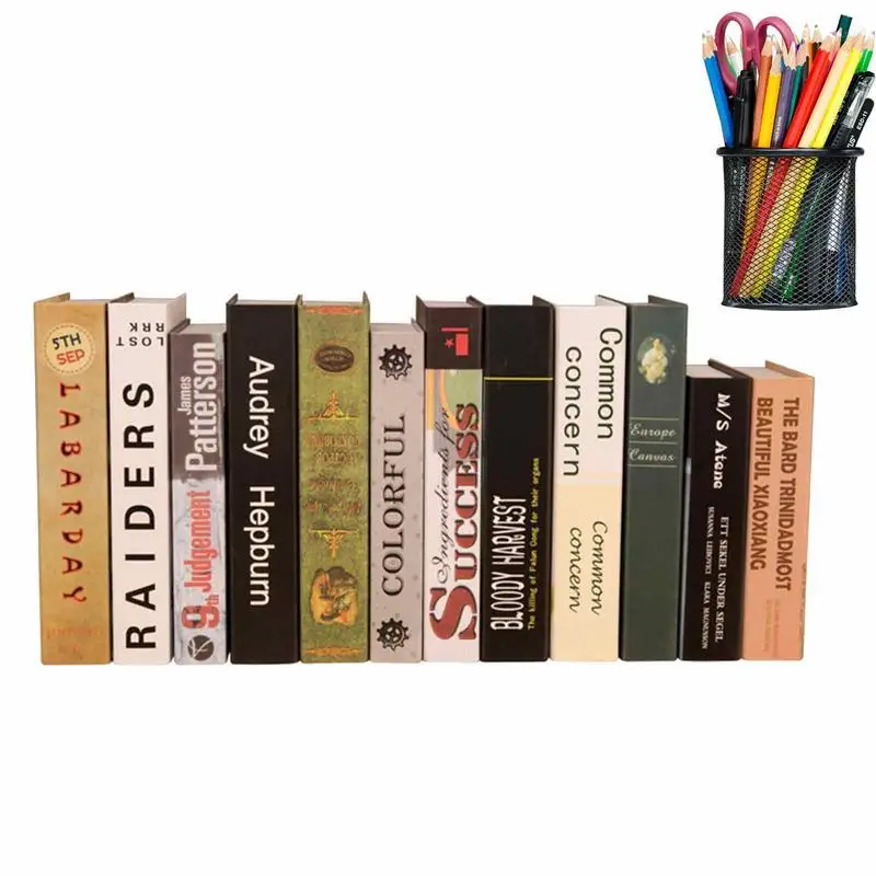 Simple Modern Fake Books For Decoration Simulation Book Storage Box Coffee Table Books Villa Hotel Home Decor Photography Prop
Simple Modern Fake Books For Decoration Simulation Book Storage Box Coffee Table Books Villa Hotel Home Decor Photography Prop
