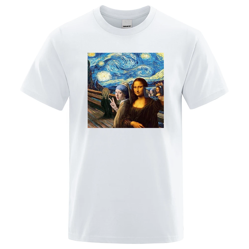 Summer Breathable Men T Shirts Mona Lisa's smile Funny Print Streetwear Male T-Shirt High Quality Brand Tshirt Man Tops Tees
Summer Breathable Men T Shirts Mona Lisa's smile Funny Print Streetwear Male T-Shirt High Quality Brand Tshirt Man Tops Tees