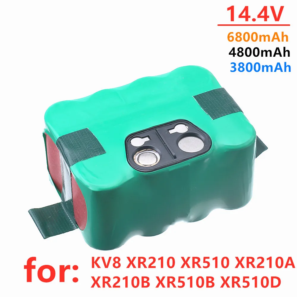 14,4 V 6800mAh SC Ni-MH подметальная Роботизированная батарея для вакуумного очистителя KV8 /XR210 Series /Fmart R-770 FM-018 FM-058/ Meidea/Zebo
14,4 V 6800mAh SC Ni-MH подметальная Роботизированная батарея для вакуумного очистителя KV8 /XR210 Series /Fmart R-770 FM-018 FM-058/ Meidea/Zebo