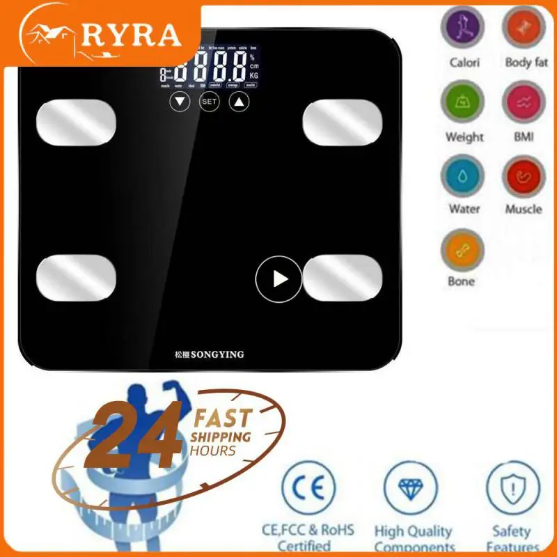Dropship Home Scale Body Weight Scale 0.2-150KG Smart Scale Digital LCD BMI Calorie Muscle Bathroom Weighing Scale Food Scale
Dropship Home Scale Body Weight Scale 0.2-150KG Smart Scale Digital LCD BMI Calorie Muscle Bathroom Weighing Scale Food Scale