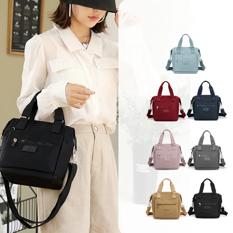 Модная женская сумка, трендовые нейлоновые однотонные сумки-мессенджеры, вместительные сумки, роскошные дизайнерские сумки на плечо 
Модная женская сумка, трендовые нейлоновые однотонные сумки-мессенджеры, вместительные сумки, роскошные дизайнерские сумки на плечо