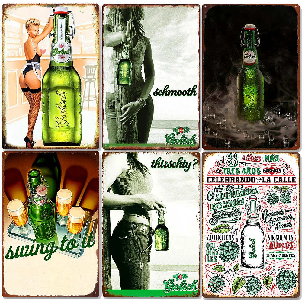 Grolsch Beer Metal Plate Dutch Beer Vintage Tin Sign Tiki Bar Pub Wall Decoration Alcohol Sticker Man Cave Art Poster N404
Grolsch Beer Metal Plate Dutch Beer Vintage Tin Sign Tiki Bar Pub Wall Decoration Alcohol Sticker Man Cave Art Poster N404