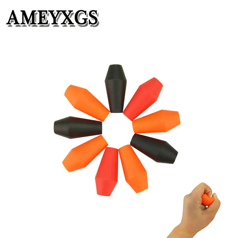 12/24pcs Archery Soft Rubber Arrowhead Safety Target Arrow Point Tips Broadheads Fit 6.0/8.0mm Arrow Shaft Shooting Accessories
12/24pcs Archery Soft Rubber Arrowhead Safety Target Arrow Point Tips Broadheads Fit 6.0/8.0mm Arrow Shaft Shooting Accessories