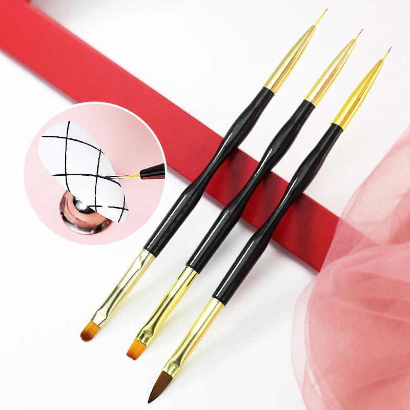 3/5PCS Double Head Nail Art Brush Set Painting Flower Lines Nail French UV LED Gel Polish Design Dot Painting Nail Art Maincure
3/5PCS Double Head Nail Art Brush Set Painting Flower Lines Nail French UV LED Gel Polish Design Dot Painting Nail Art Maincure
