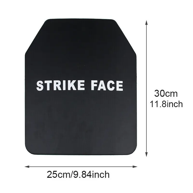 Trapezoid NIJ IIIA Level 10"x12" Anti Bulletproof Anti Stab Composite Steel Plate Tactical Safety Ballistic Body Armor Board
Trapezoid NIJ IIIA Level 10"x12" Anti Bulletproof Anti Stab Composite Steel Plate Tactical Safety Ballistic Body Armor Board