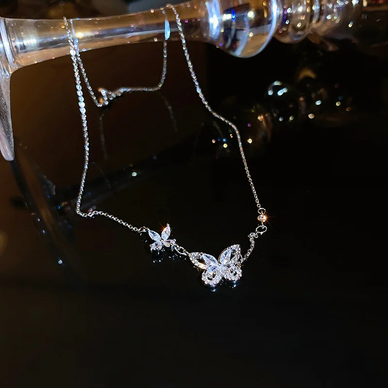 2022 new zircon butterfly necklace female ins trendy temperament high-end clavicle chain fashion all-match necklace
2022 new zircon butterfly necklace female ins trendy temperament high-end clavicle chain fashion all-match necklace
