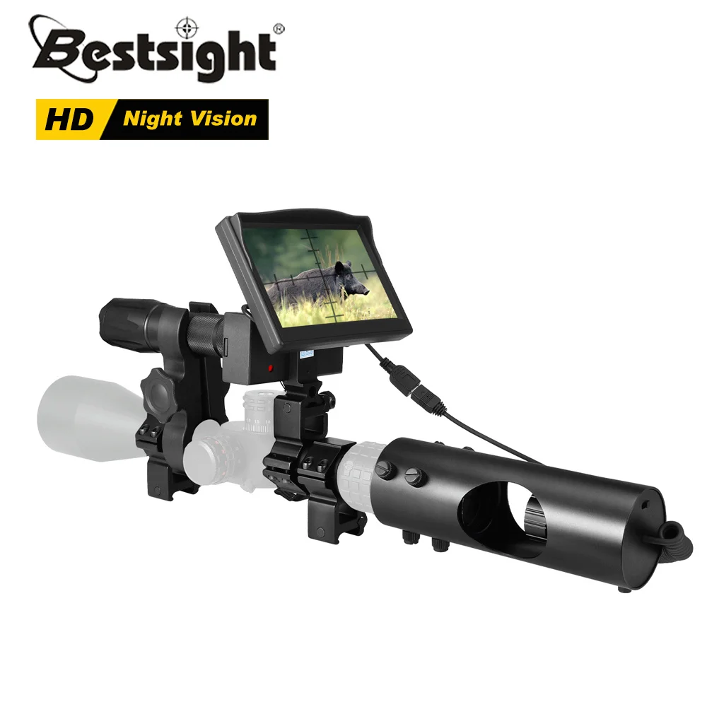 Night Vision IR Optics Scope Camera HD with Laser LED Hunting Night Vision Scope Device for Hunting Camping
Night Vision IR Optics Scope Camera HD with Laser LED Hunting Night Vision Scope Device for Hunting Camping
