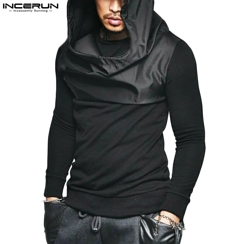 INCERUN Men T Shirt Patchwork Hooded Long Sleeve Streetwear Casual Men Clothing 2022 Punk Style Fashion Leisure Camisetas S-5XL
INCERUN Men T Shirt Patchwork Hooded Long Sleeve Streetwear Casual Men Clothing 2022 Punk Style Fashion Leisure Camisetas S-5XL