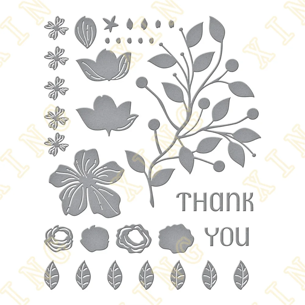 Four Petal Thank You Floral Metal Cutting Dies Hot Foil for Diy Scrapbooking Photo Cutting Die Paper Cards Embossing Decorative
Four Petal Thank You Floral Metal Cutting Dies Hot Foil for Diy Scrapbooking Photo Cutting Die Paper Cards Embossing Decorative