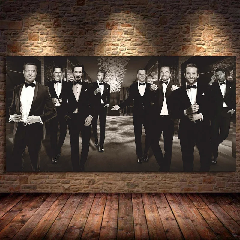 Modern Famous Man Actors Wall Art Posters and Prints Canvas Painting Pop Figure Pictures For bedroom Wall Decorative Home Decor 
Modern Famous Man Actors Wall Art Posters and Prints Canvas Painting Pop Figure Pictures For bedroom Wall Decorative Home Decor