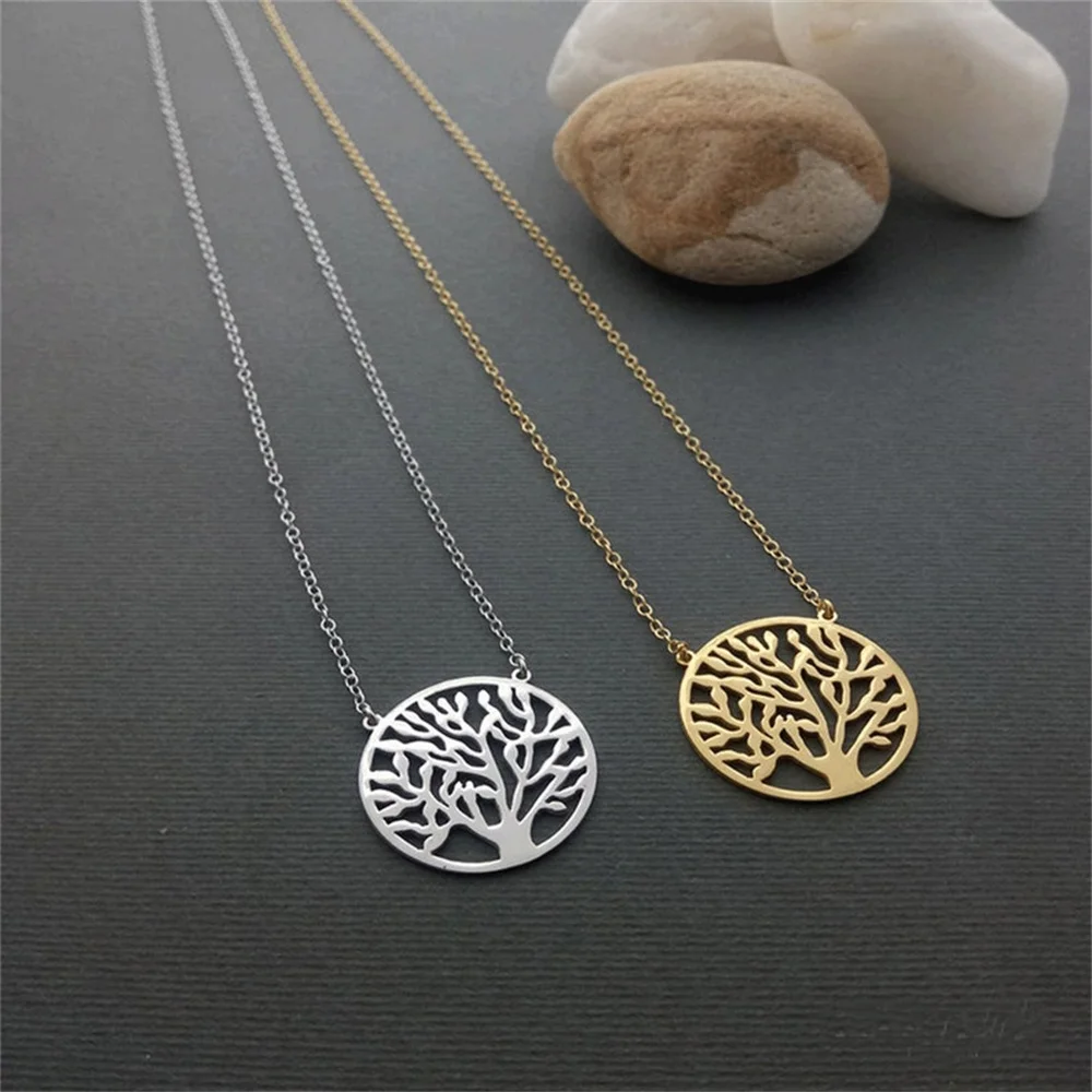 New Popular Silver Women's, Men's Necklace Orientation Pendant, Tree of Life Pendant A Variety of Styles Necklace Gift for Lover
New Popular Silver Women's, Men's Necklace Orientation Pendant, Tree of Life Pendant A Variety of Styles Necklace Gift for Lover