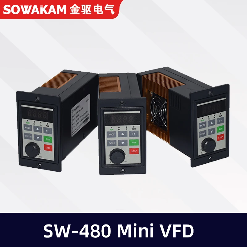 SW-480 200W 400W 750W Frequency Inverter Converter 1phase Input and 3phase 220v Output VFD AC Motor Speed Controller 50Hz 60Hz
SW-480 200W 400W 750W Frequency Inverter Converter 1phase Input and 3phase 220v Output VFD AC Motor Speed Controller 50Hz 60Hz