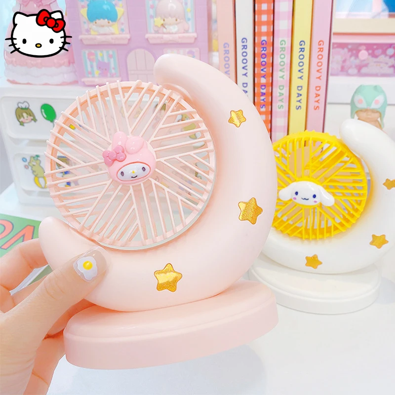 Kawaii Genuine Sanrio Melody Desktop Fan Cartoon Anime Kuromi Shaking Head Fan Cute Student Cinnamoroll Usb Charging Fan Gift
Kawaii Genuine Sanrio Melody Desktop Fan Cartoon Anime Kuromi Shaking Head Fan Cute Student Cinnamoroll Usb Charging Fan Gift