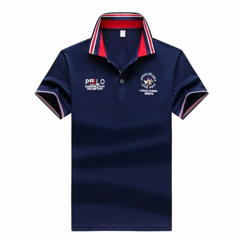 New Summer Young Men's Short Sleeve T-shirt Classic Pure Cotton Embroidery Polo Shirt
New Summer Young Men's Short Sleeve T-shirt Classic Pure Cotton Embroidery Polo Shirt