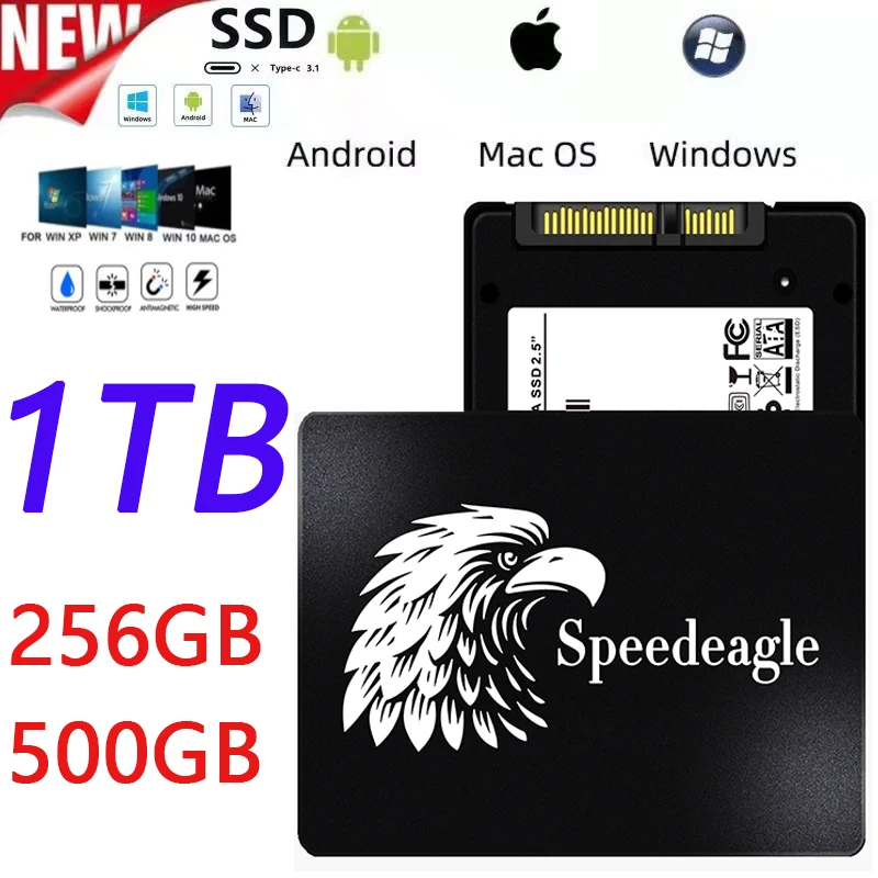 100% Original 2022 New Explosive SSD 1TB Solid State Drive SSD High-speed Desktop Notebook SATA Interface Capacity Expander
100% Original 2022 New Explosive SSD 1TB Solid State Drive SSD High-speed Desktop Notebook SATA Interface Capacity Expander