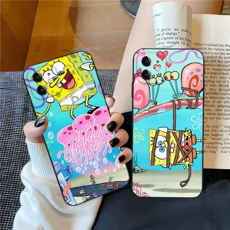 Bandai SpongeBob Cartoon Phone Case For IPhone 7 8 6 6s Plus Xr 13 12 11 Pro Max Mini Xs X SE2020 Soft Fundas luxury Cover
Bandai SpongeBob Cartoon Phone Case For IPhone 7 8 6 6s Plus Xr 13 12 11 Pro Max Mini Xs X SE2020 Soft Fundas luxury Cover