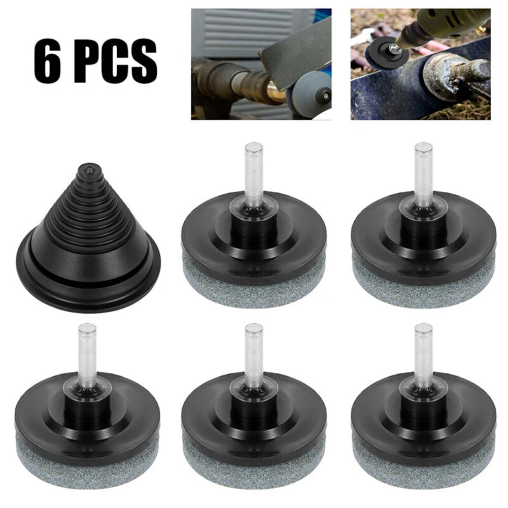 6PCS Lawnmower Blade Grinding Sharpener Rotary Drill Universalfor Sharpening Lawn Blade Drill Sickle Mowers Rotary Tillers
6PCS Lawnmower Blade Grinding Sharpener Rotary Drill Universalfor Sharpening Lawn Blade Drill Sickle Mowers Rotary Tillers