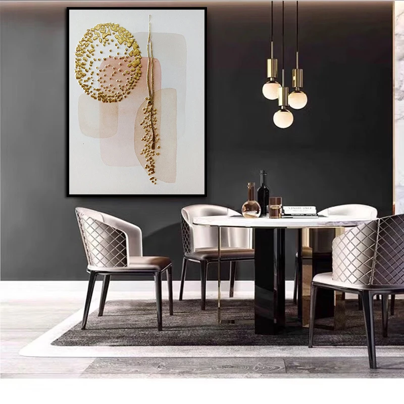 White And Gold Art Picture Poster And Prints Painting Gold And Abstract Leaves Wall Decor Canvas Living Room Home Decoration
White And Gold Art Picture Poster And Prints Painting Gold And Abstract Leaves Wall Decor Canvas Living Room Home Decoration