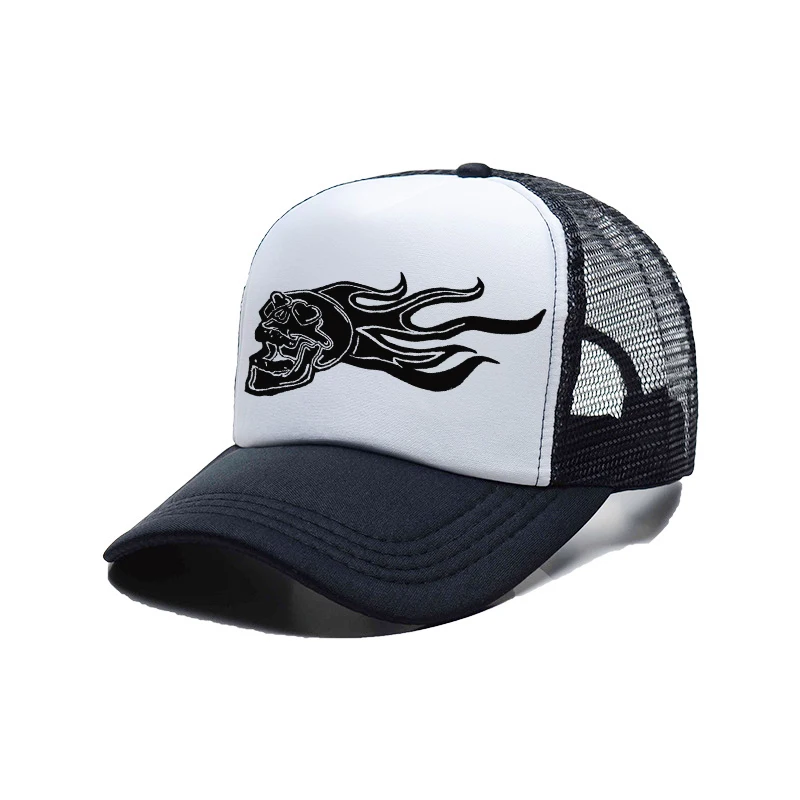 Fashion skull graphics print Baseball Cap For Men Women Summer Breathable Mesh Snapback Hat Unisex Hip Hop Trucker Bone Gorras
Fashion skull graphics print Baseball Cap For Men Women Summer Breathable Mesh Snapback Hat Unisex Hip Hop Trucker Bone Gorras