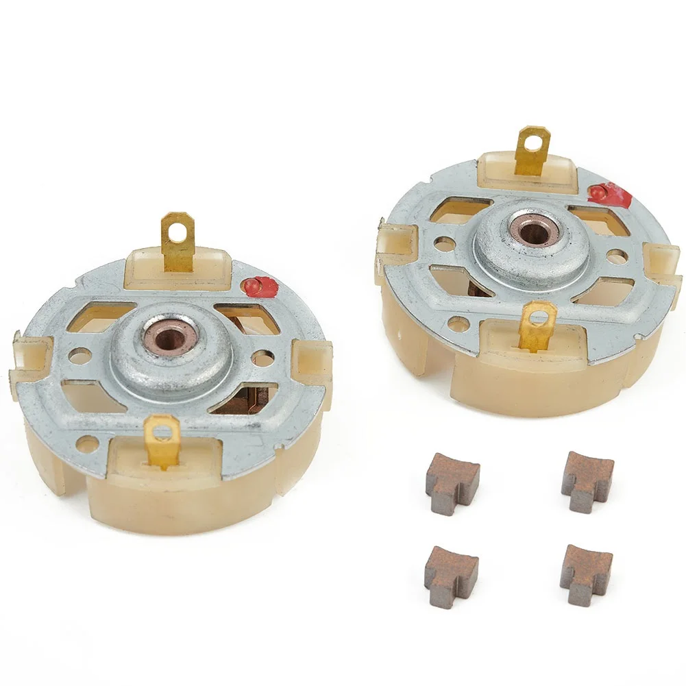 2pcs Electric Drill Motor Carbon Brush Holder 4pcs Carbon Brushes For RS550/555 For Angle Grinder Electric Hammer Change Parts
2pcs Electric Drill Motor Carbon Brush Holder 4pcs Carbon Brushes For RS550/555 For Angle Grinder Electric Hammer Change Parts
