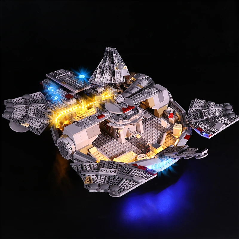 LED Lighting Set for 75257 Millennium Falcon Light Kit, Not Included the Building Block
LED Lighting Set for 75257 Millennium Falcon Light Kit, Not Included the Building Block