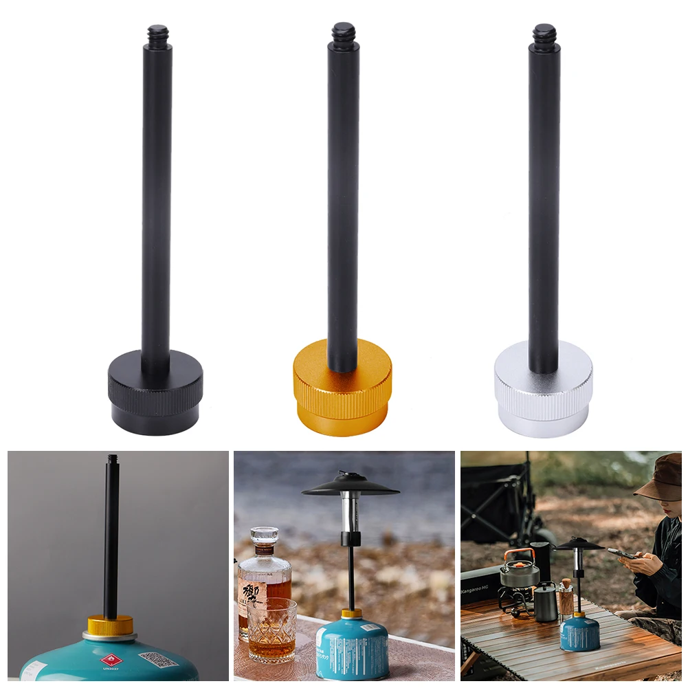 Camping Lamp Gas Tank Bracket Aluminum Alloy Gas Tank Adapter Lamp Extension Holder 1/4 Interface for Backpacking Picnic Fishing
Camping Lamp Gas Tank Bracket Aluminum Alloy Gas Tank Adapter Lamp Extension Holder 1/4 Interface for Backpacking Picnic Fishing