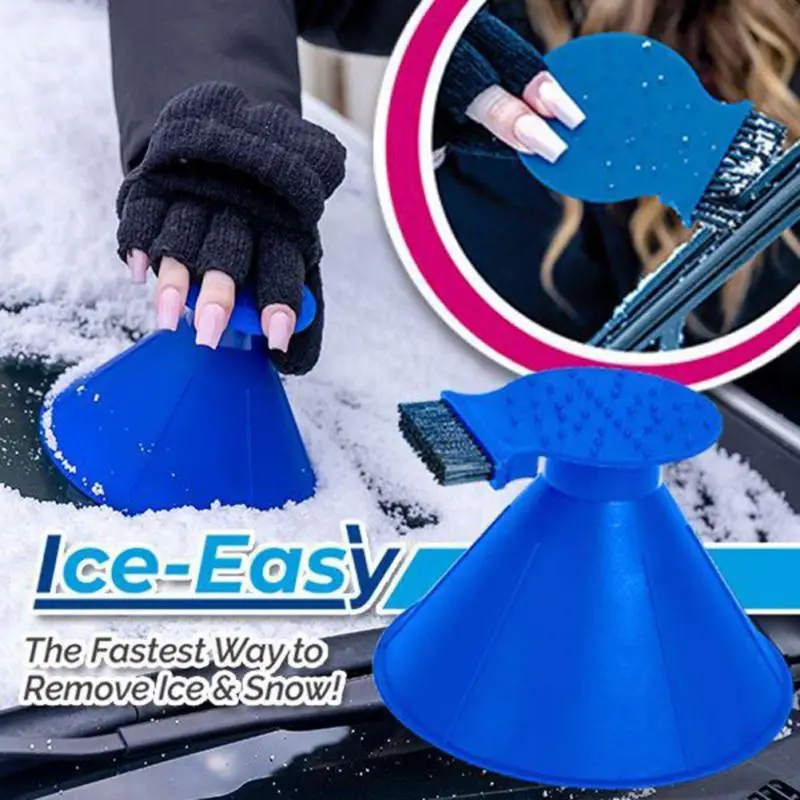 Winter Car Window Windshield Auto Ice Scraper Shaped Funnel Snow Remover Deicer Cone Tool Round Scraper Cleaning Brush Dropship
Winter Car Window Windshield Auto Ice Scraper Shaped Funnel Snow Remover Deicer Cone Tool Round Scraper Cleaning Brush Dropship