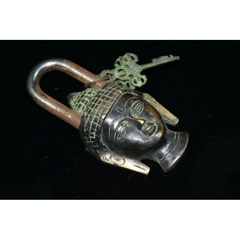 5,9 "Китайская античная коллекция, статуя из искусственной бронзы с головой Будды 
5,9 "Китайская античная коллекция, статуя из искусственной бронзы с головой Будды