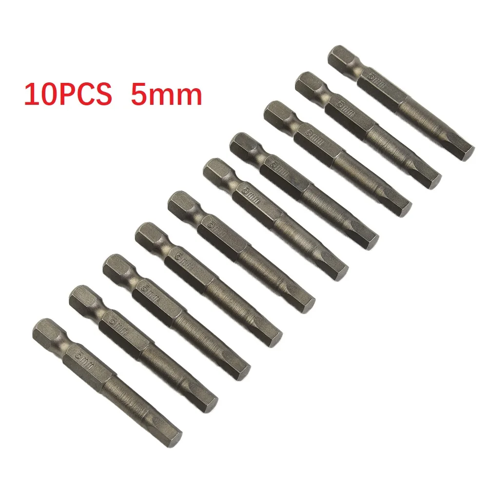 10pcs Hex Screwdriver Bit 1/4" Hex Shank For All Cord Cordless Drills Impact Wrenches Electric Screwdrivers Power Tool
10pcs Hex Screwdriver Bit 1/4" Hex Shank For All Cord Cordless Drills Impact Wrenches Electric Screwdrivers Power Tool