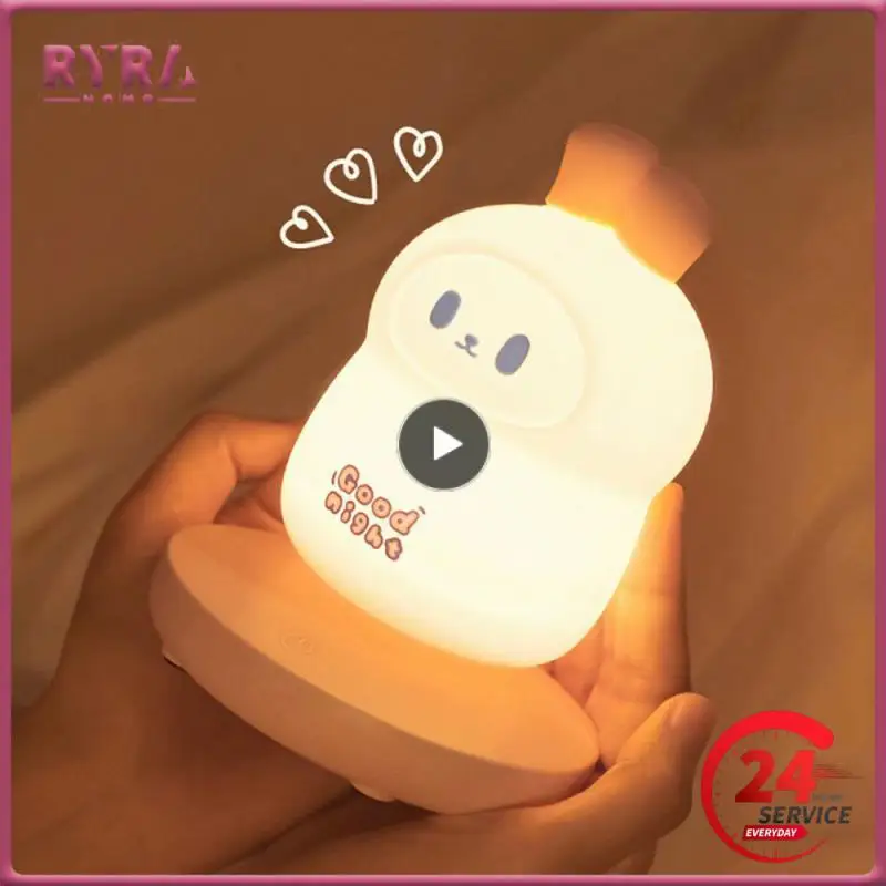 1~8PCS Silicone Lamp Long-lasting Battery Life Innovative Night Light Soft Light Warm Light Rechargeable Night Light Pat Light
1~8PCS Silicone Lamp Long-lasting Battery Life Innovative Night Light Soft Light Warm Light Rechargeable Night Light Pat Light