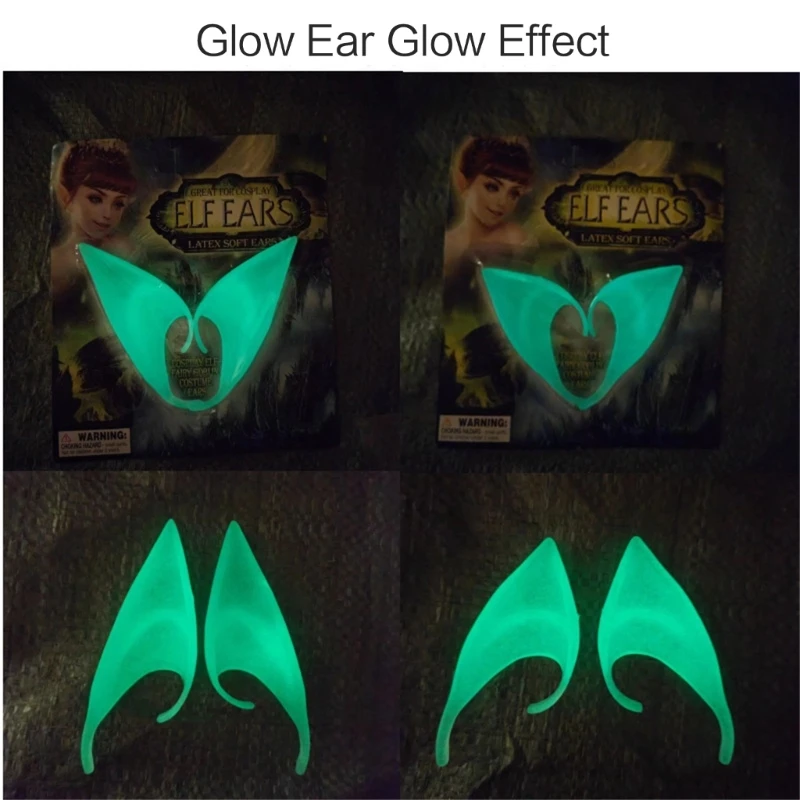 Elf Ears Fairy Ears Luminous Pointed Ears Tips Vampire-Elf Ears Halloween Costume-Cosplay Accessories for Anime-Party
Elf Ears Fairy Ears Luminous Pointed Ears Tips Vampire-Elf Ears Halloween Costume-Cosplay Accessories for Anime-Party