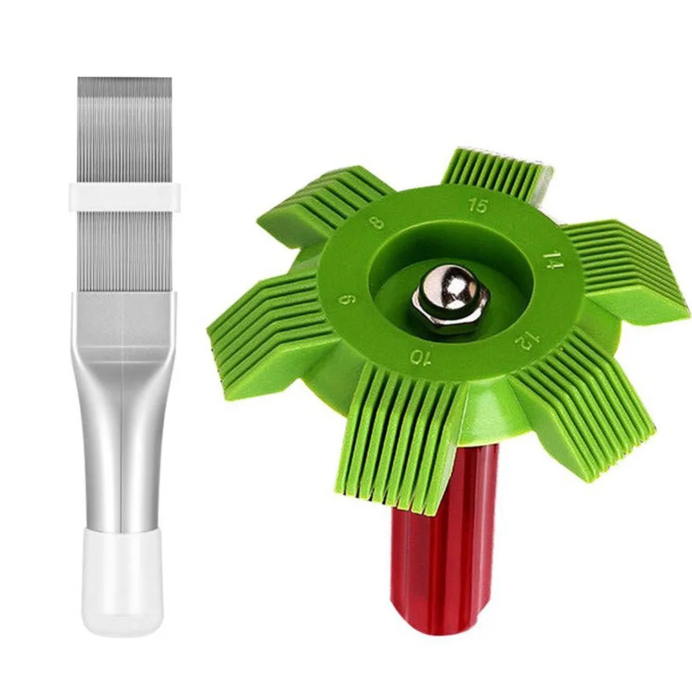 2Pc Car A/C Radiator Condenser Evaporator Fin Coil Comb Air Conditioner Coil Straightener Cleaning Tool Auto Cooling System
2Pc Car A/C Radiator Condenser Evaporator Fin Coil Comb Air Conditioner Coil Straightener Cleaning Tool Auto Cooling System