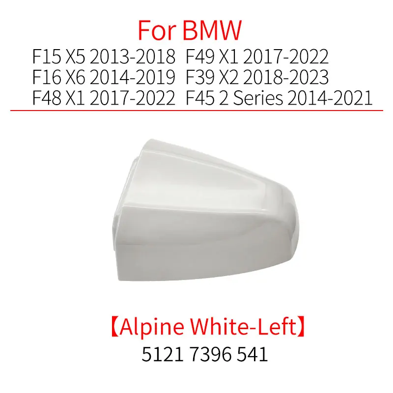 Для BMW F15 F16 F48 F39 F45 Внешняя дверная ручка автомобиля Крышка отверстия для ключа Черный Белый Окрашенный Для BMW X1 X2 X5 X6 51217396544
Для BMW F15 F16 F48 F39 F45 Внешняя дверная ручка автомобиля Крышка отверстия для ключа Черный Белый Окрашенный Для BMW X1 X2 X5 X6 51217396544