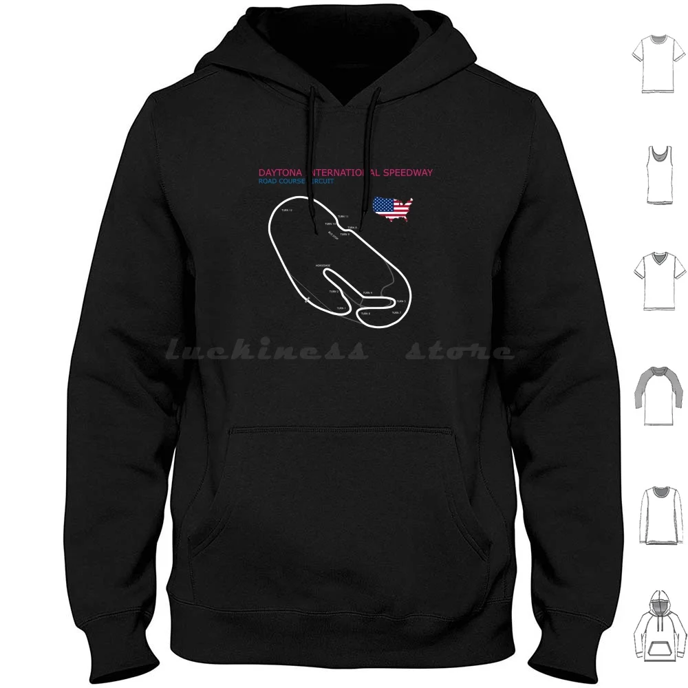 Daytona Road Course Hoodie cotton Long Sleeve Daytona International Speedway Daytona Speedway Daytona 24 Hours Daytona
Daytona Road Course Hoodie cotton Long Sleeve Daytona International Speedway Daytona Speedway Daytona 24 Hours Daytona