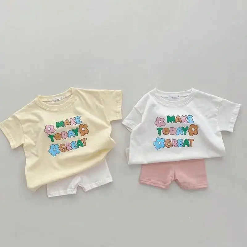 Newborn Baby Girl Fashion Multicolor Letter Soft Short Sleeves Tops + Simple Cotton Leggings Shorts Boy Comfortable Set
Newborn Baby Girl Fashion Multicolor Letter Soft Short Sleeves Tops + Simple Cotton Leggings Shorts Boy Comfortable Set