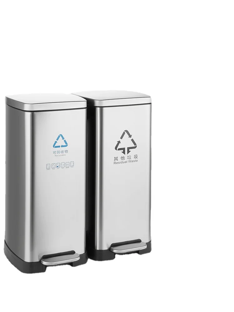 YY Stainless Steel Classification Large Capacity Trash Can Pedal Large Commercial
YY Stainless Steel Classification Large Capacity Trash Can Pedal Large Commercial