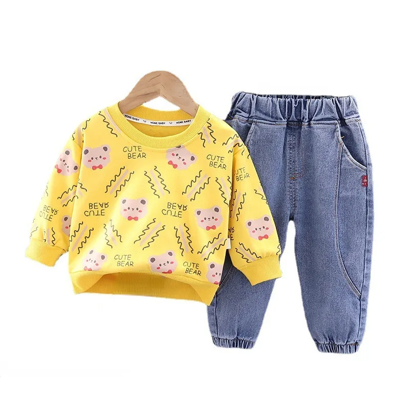 New Spring Autumn Baby Clothes Suit Children Boys Girls Fashion T-Shirt Pants 2Pcs/Sets Toddler Casual Costume Kids Sportswear
New Spring Autumn Baby Clothes Suit Children Boys Girls Fashion T-Shirt Pants 2Pcs/Sets Toddler Casual Costume Kids Sportswear