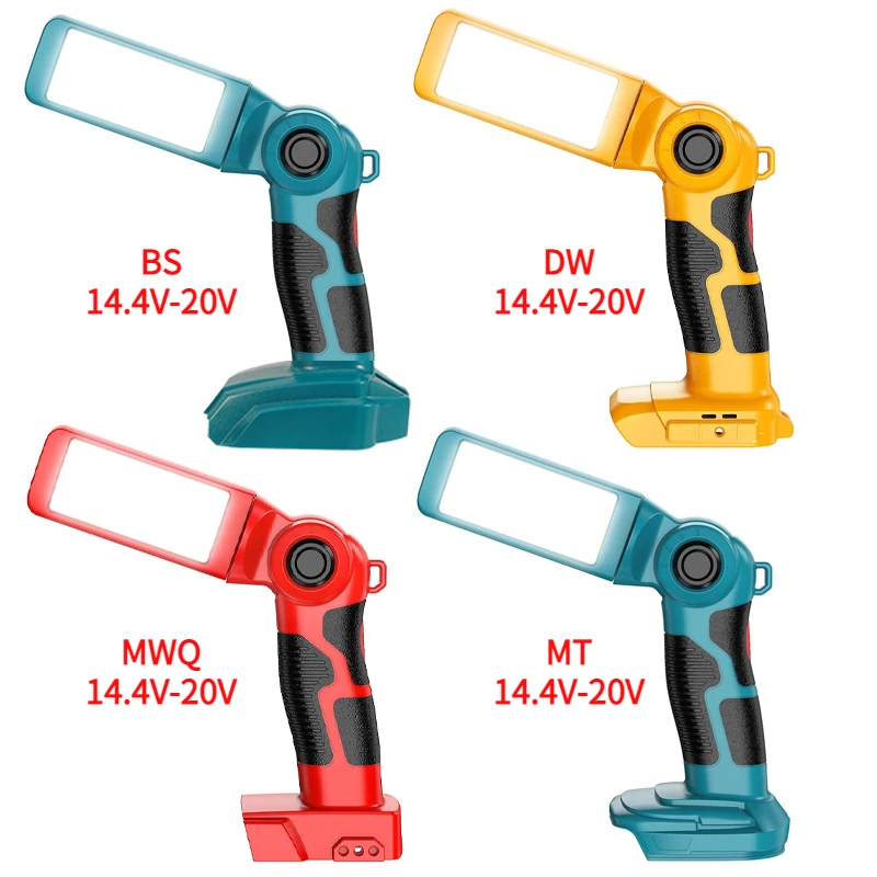 12w 14.4V-18V tool light Led work light For DEWALT For Makita For Bosch For Milwaukee 18V lithium ion battery Flashlight Outdoor
12w 14.4V-18V tool light Led work light For DEWALT For Makita For Bosch For Milwaukee 18V lithium ion battery Flashlight Outdoor