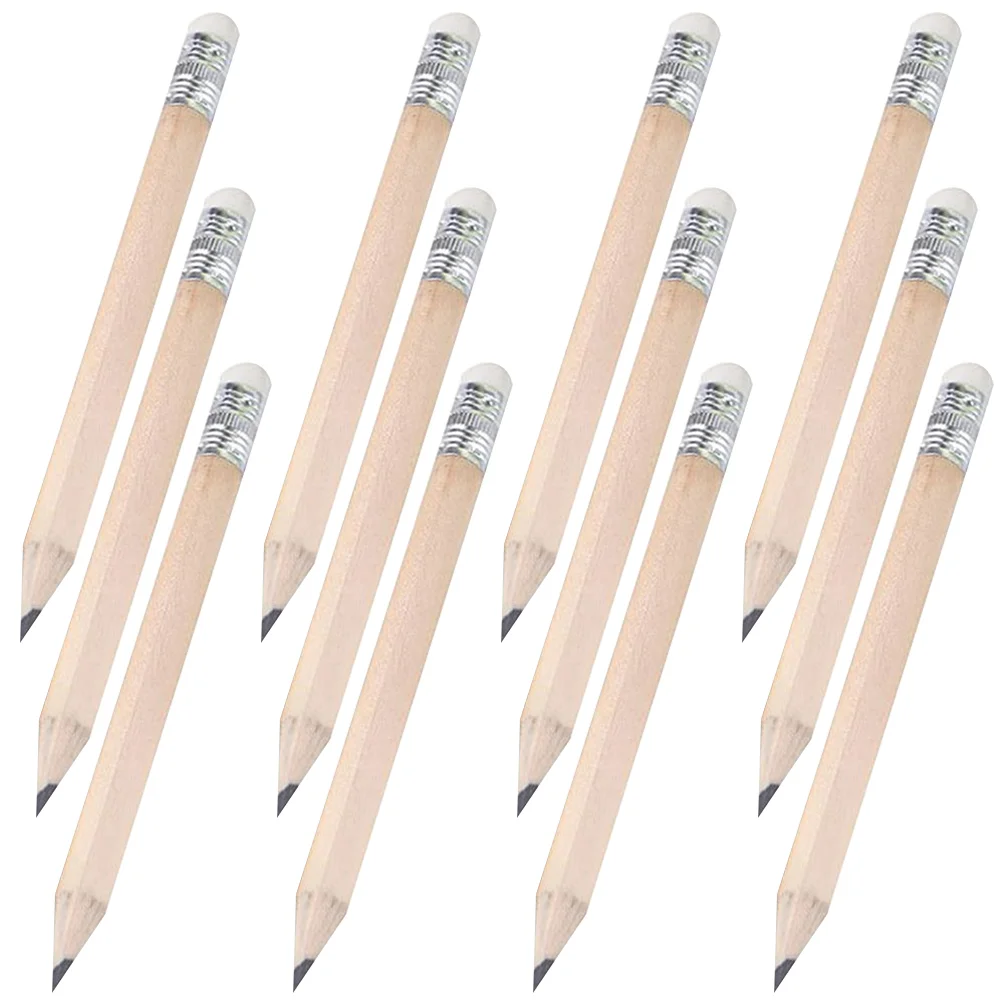 

Короткие карандаши, детский стираемый инструмент для письма, большие Ластики для мини-учеников в детском саду, аксессуары для гольфа