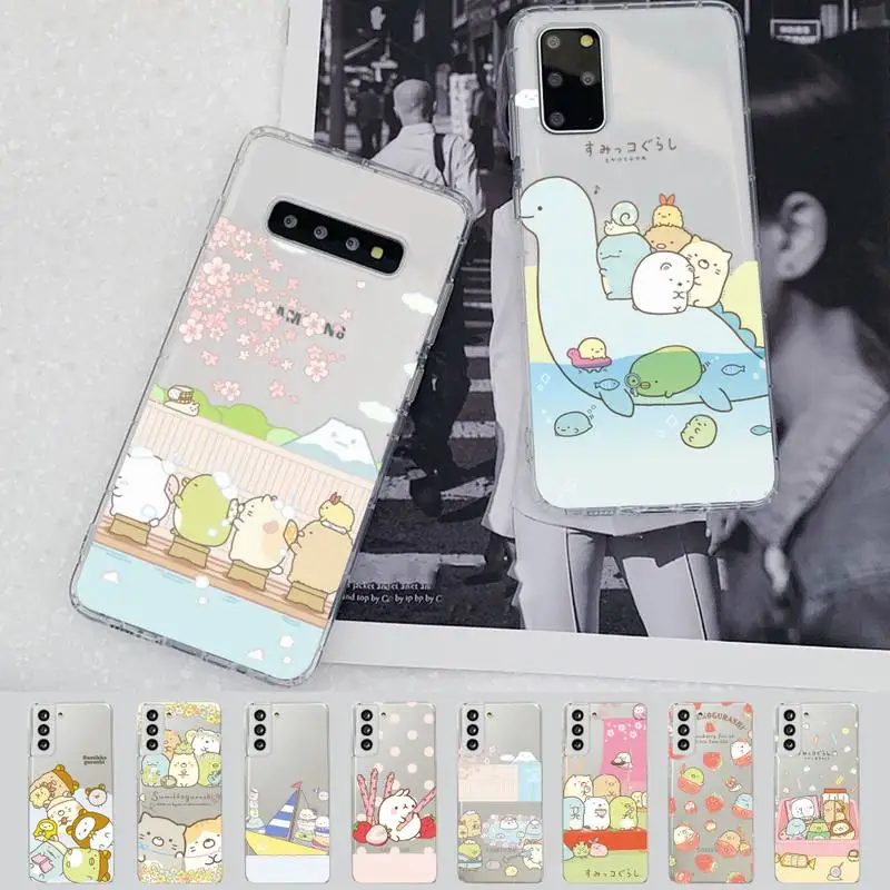 Sumikko Gurashi Phone Case for Samsung S20 S10 lite S21 plus for Redmi Note8 9pro for Huawei P20 Clear Case
Sumikko Gurashi Phone Case for Samsung S20 S10 lite S21 plus for Redmi Note8 9pro for Huawei P20 Clear Case