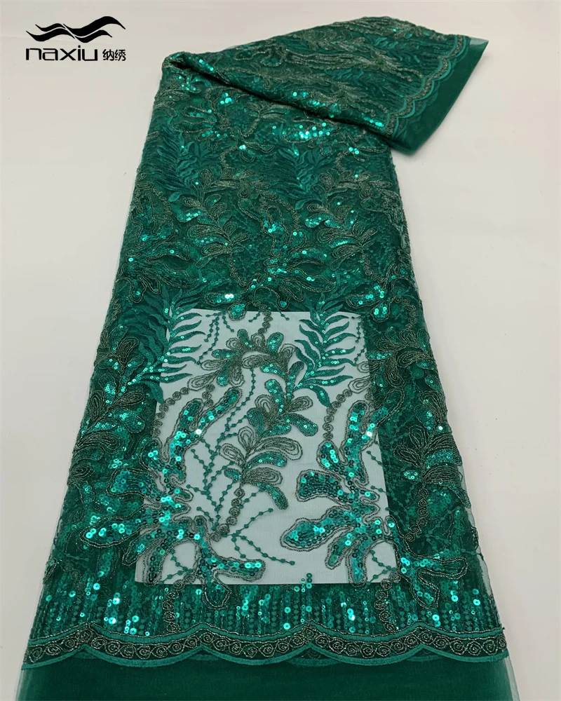 Madison Green African Lace Fabric, нигерийские блестки, французский тюль, материал для свадебного платья, высокое качество, 2023 г. 
Madison Green African Lace Fabric, нигерийские блестки, французский тюль, материал для свадебного платья, высокое качество, 2023 г.
