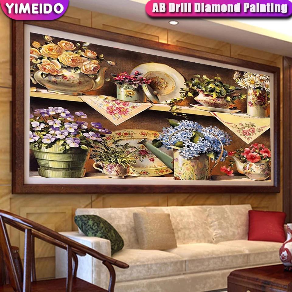 YIMEIDO 5D DIY AB Diamond Painting Cup Large Size Landscape Mosaic Diamond Embroidery Sale Cross Stitch Picture of Rhinestone
YIMEIDO 5D DIY AB Diamond Painting Cup Large Size Landscape Mosaic Diamond Embroidery Sale Cross Stitch Picture of Rhinestone