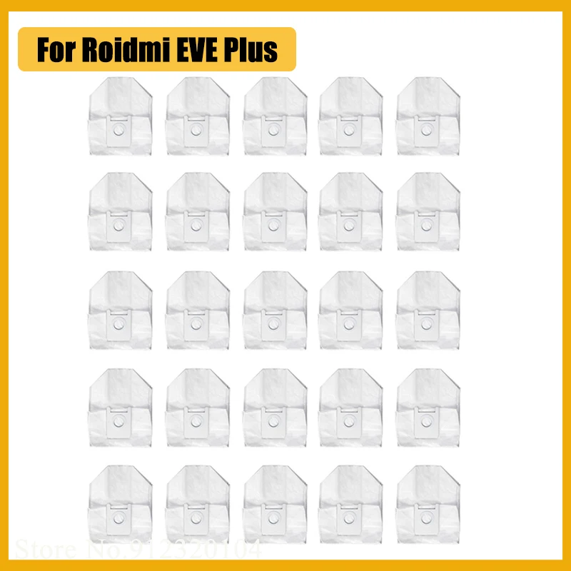Promotion!25Pcs for XiaoMi ROIDMI EVE Plus Accessories Dust Bag Robot Garbage Storage Bag Replacement Vacuum Cleaner Spare Parts 
Promotion!25Pcs for XiaoMi ROIDMI EVE Plus Accessories Dust Bag Robot Garbage Storage Bag Replacement Vacuum Cleaner Spare Parts