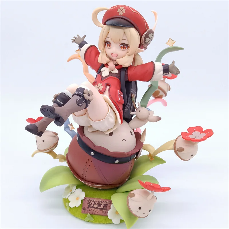 18cm Genshin Impact Klee Ver Girl Figure Mondstadt Magnificent and Spark PVC Action Model Toys Collection Dolls Gifts
18cm Genshin Impact Klee Ver Girl Figure Mondstadt Magnificent and Spark PVC Action Model Toys Collection Dolls Gifts