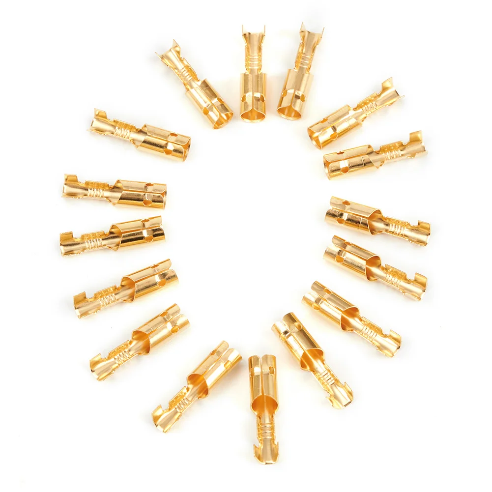 Crimp Connector Electrical Male&Female Moto 3.9mm Male & 4.0mm Female Motorcycle 50 Set Terminal Auto Terminals
Crimp Connector Electrical Male&Female Moto 3.9mm Male & 4.0mm Female Motorcycle 50 Set Terminal Auto Terminals
